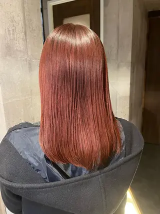 セミロング カラー 🎀髪質改善 そら🎀のヘアスタイル