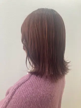 ミディアム カラー 店長 ✂️ムラカミ キラリのヘアスタイル
