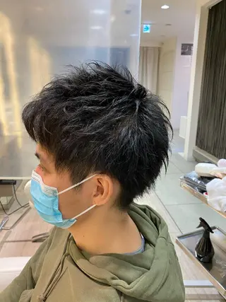 ショート メンズ 柳澤 和也のヘアスタイル