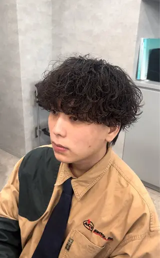 ショート パーマ メンズ メンズパーマ特化/ Tsubasaのヘアスタイル