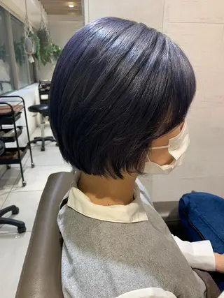 ショート カラー 縮毛矯正✖️似合わせ 🌻ヒトミのヘアスタイル