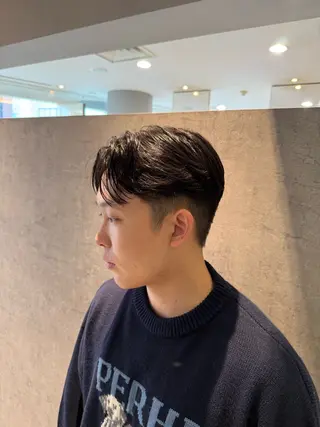 パーマ メンズ Cura Yoshizawaのヘアスタイル