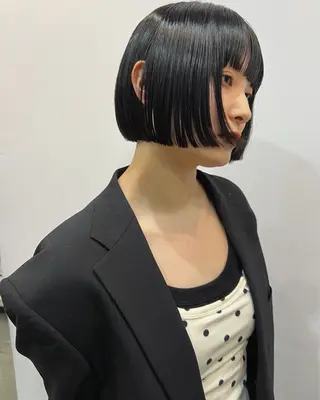 ショート ぱつっとボブ kanaのヘアスタイル