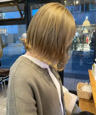 ミディアム カラー 柔らかいcolor 🌿harukaのヘアスタイル