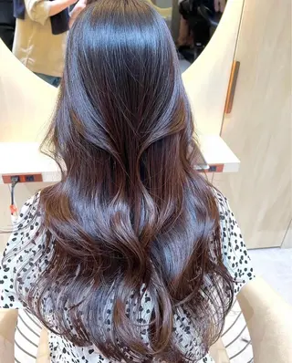 ロング Lond  bla-ma所属・ブリーチなしカラー／ 今井春汰のヘアスタイル