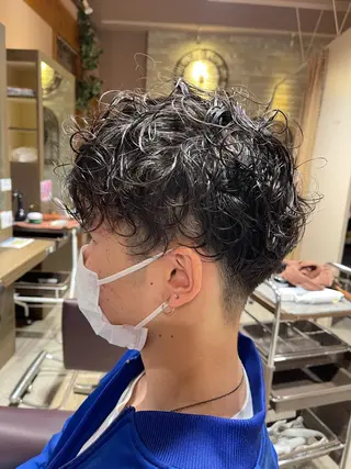 メンズ 中本 竜聖のヘアスタイル
