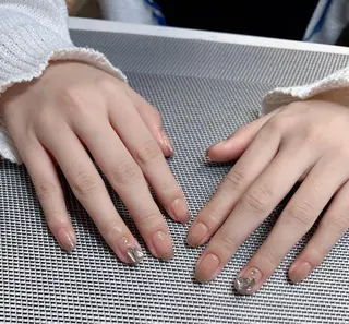 ネイル コネコネイルサロン モデル用のネイルデザイン