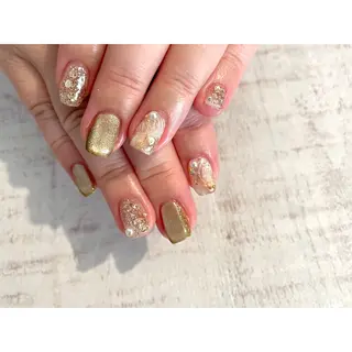 ネイル 𖡼 yumenoのネイルデザイン