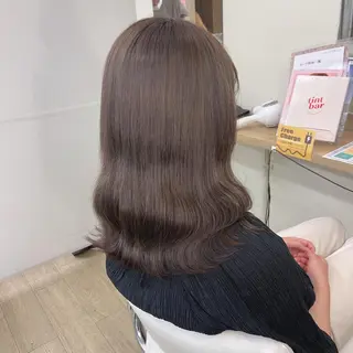セミロング Gemini代表 Maedaのヘアスタイル