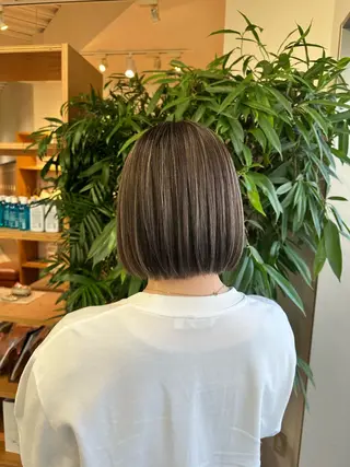 ショート ブリーチカラー/ わきたちえ🌻のヘアスタイル