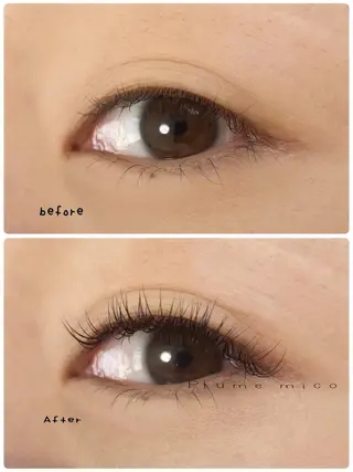 マツエク・マツパ Plume micoのマツエク・マツパデザイン