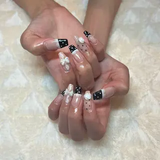 ネイル 韓国🩶Y2Kネイル 💫くれはのネイルデザイン