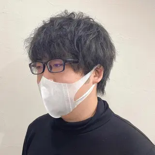 ショート メンズ かんばら りょーいのヘアスタイル