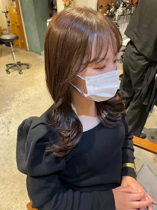 セミロング ｅｒｉ 🧴🫧のヘアスタイル