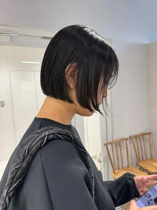 ショート 透明感カラー✴︎ SAYAKAのヘアスタイル