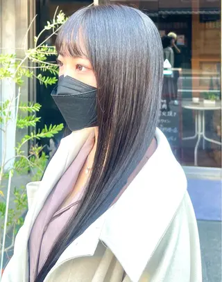 ロング カラー Realme  京都四条烏丸ドゥエby  yk所属・脱・パサつき髪 /髪質改善　小塚耀介のヘアスタイル