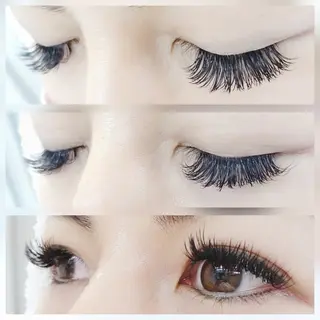 マツエク・マツパ ヘアークリエーションミーク本店所属・♢МИГ (ミーク)♢のマツエク・マツパデザイン