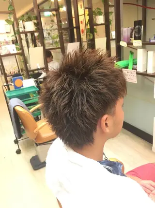 メンズ イトウ アキノリのヘアスタイル