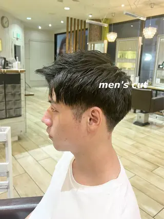 メンズ 暖色カラー🍒 yume ໒꒱のヘアスタイル
