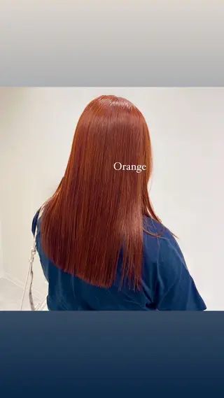 ロング カラー 💗暖色/ブリーチ/ レイヤー/横浜/メイのヘアスタイル