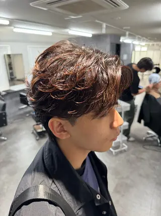 パーマ メンズ 立川韓国ヘア🇰🇷 安井鴻輝のヘアスタイル