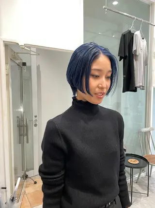 ショート カラー KAZU keshiki大名のヘアスタイル