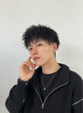 パーマ メンズ 茅ヶ崎パーマ特化/ スパイラル/ハルキのヘアスタイル