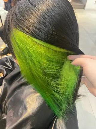 セミロング カラー BONECCA鶴見所属・🩵鈴木夢依🩵 ブリーチモデル募集のヘアスタイル