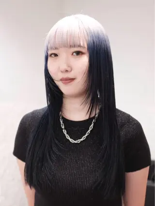 ロング カラー ヘアアレンジ 🦠カラーリスト/ 魚瀬あおい🦠のヘアスタイル