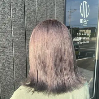 カラー 🫧艶髪/ブリーチ 🐳honami🫧のヘアスタイル