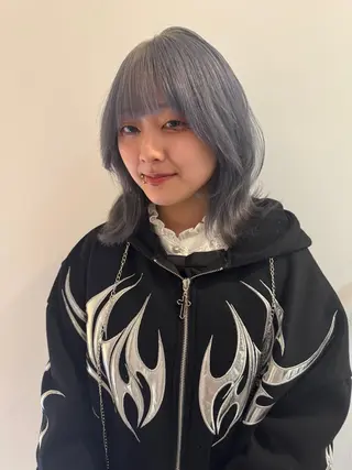 ミディアム コイデ リュウセイのヘアスタイル