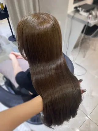 ロング カラー 韓国レイヤー×モテ髪 /MITSUKI🤍のヘアスタイル