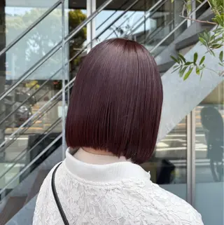 カラー 西村 清花のヘアスタイル