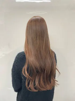 ロング カラー Blue所属・韓国ヘア🇰🇷 りさのヘアスタイル
