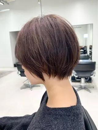 ショート カラー ヘアアレンジ 似合わせ専門美容師 なかじまのヘアスタイル