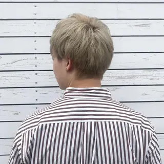 ショート カラー CREAPY所属・CREAPY　日向野 利菜のヘアスタイル