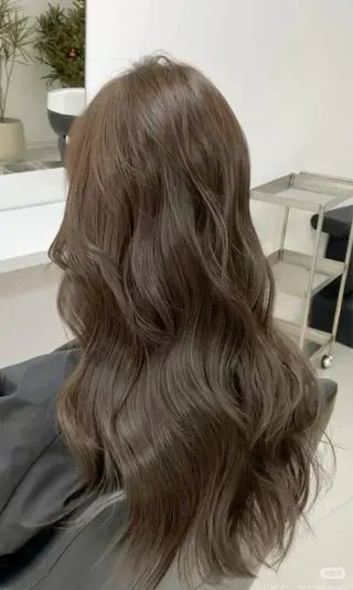 ロング カラー JUNO韓国ヘア MIAN.⋆𝜗𝜚のヘアスタイル