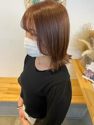 ショート カラー 🌼ハイライト透明感 🌼maiのヘアスタイル