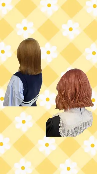 ミディアム カラー 🌼Yumeka🌼 カラー/ヘアアレンジのヘアスタイル