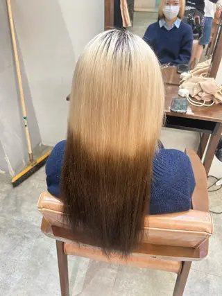 カラー ＆so.所属・SENA /ハイトーンのヘアスタイル