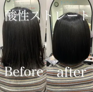 ミディアム 【酸性ストレート】 宮下和明のヘアスタイル