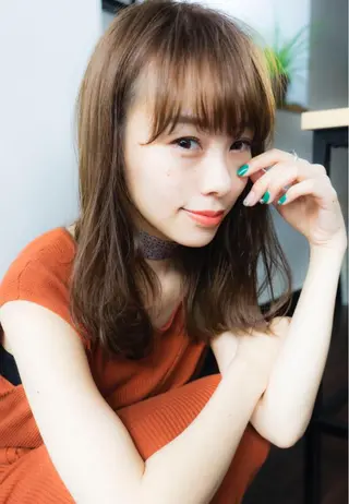 セミロング カラー CARICIA🌱 masaeのヘアスタイル