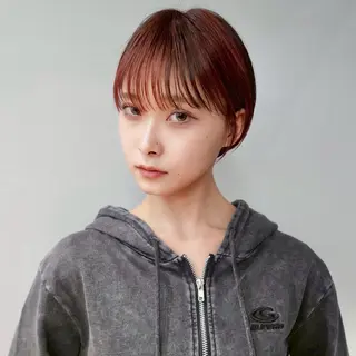 ショート カラー Hiroto/表参道 /暗髪/モード♠️のヘアスタイル