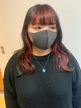 セミロング カラー 中目黒🌼 🌼ハナのヘアスタイル