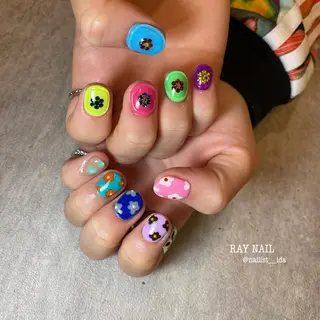 ネイル Arowa 伊田のネイルデザイン