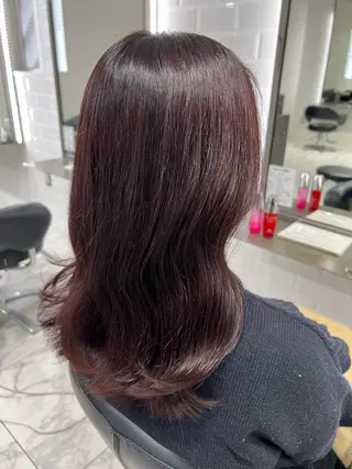 セミロング カラー SHARE  SALON monloulou+plus所属・メンズパーマ 桐山 琉輝のヘアスタイル
