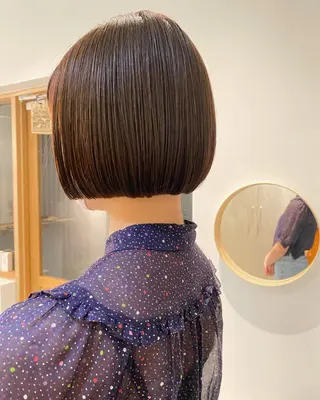 ショート カラー ヘアアレンジ Nancy所属・束感まつげ❤︎ あみのマツエク・マツパデザイン
