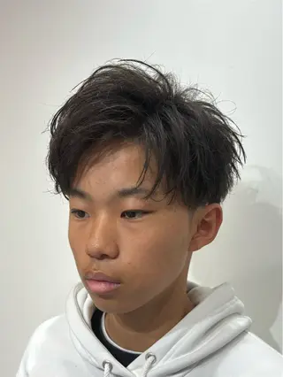 ショート カラー メンズ 【店長】メンズ職人 短髪　ハイトーン🔥のヘアスタイル