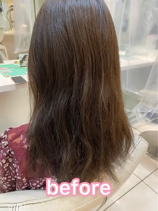 セミロング 💎髪質改善/縮毛矯 正特化💎鈴木一寿のヘアスタイル