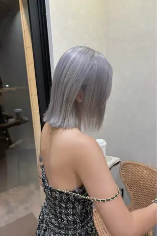 ミディアム カラー 東 大智のヘアスタイル